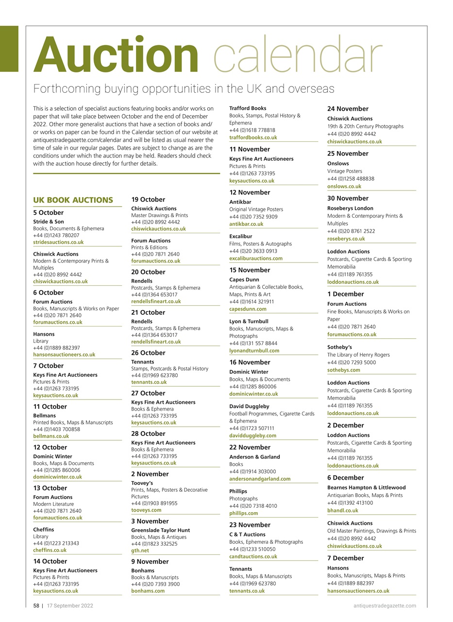 Antiques Trade Gazette Preview Pages