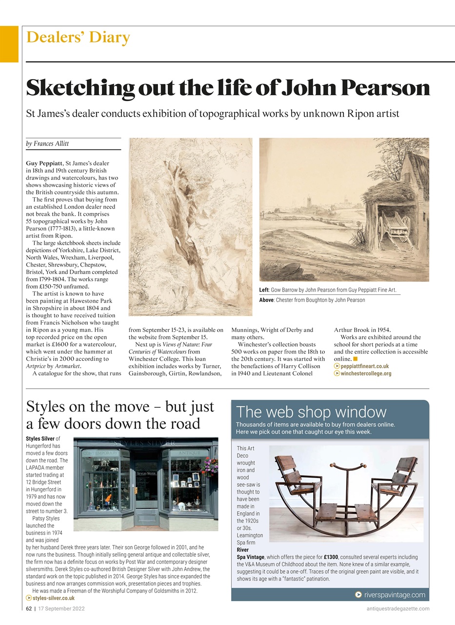 Antiques Trade Gazette Preview Pages