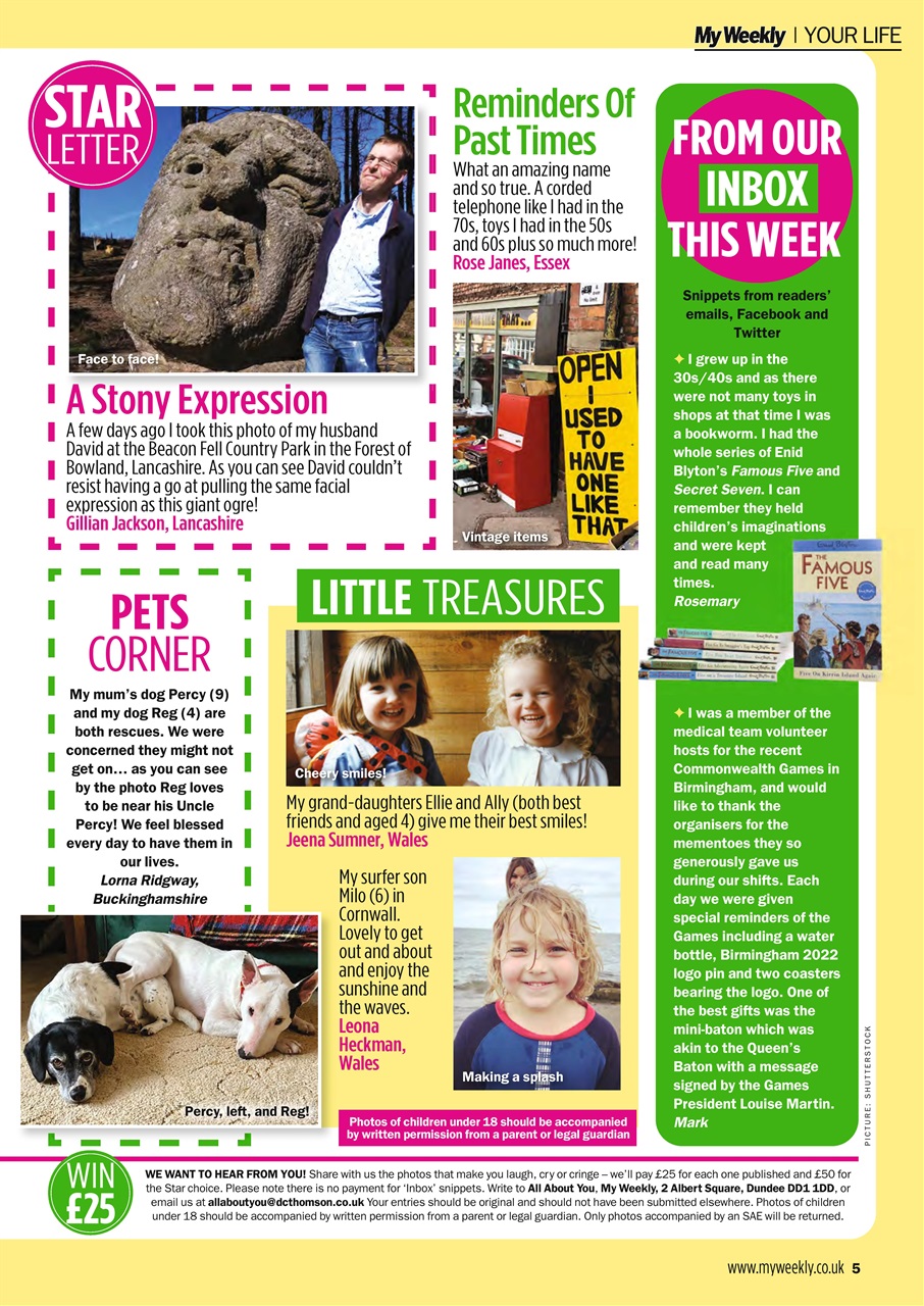 My Weekly Preview Pages