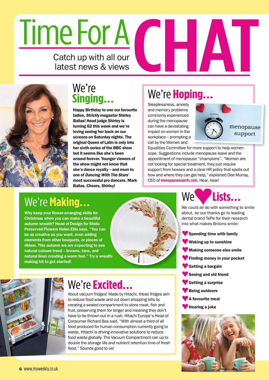 My Weekly Preview Pages