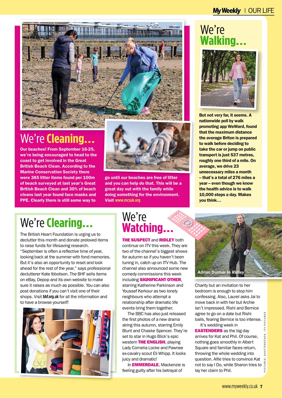 My Weekly Preview Pages