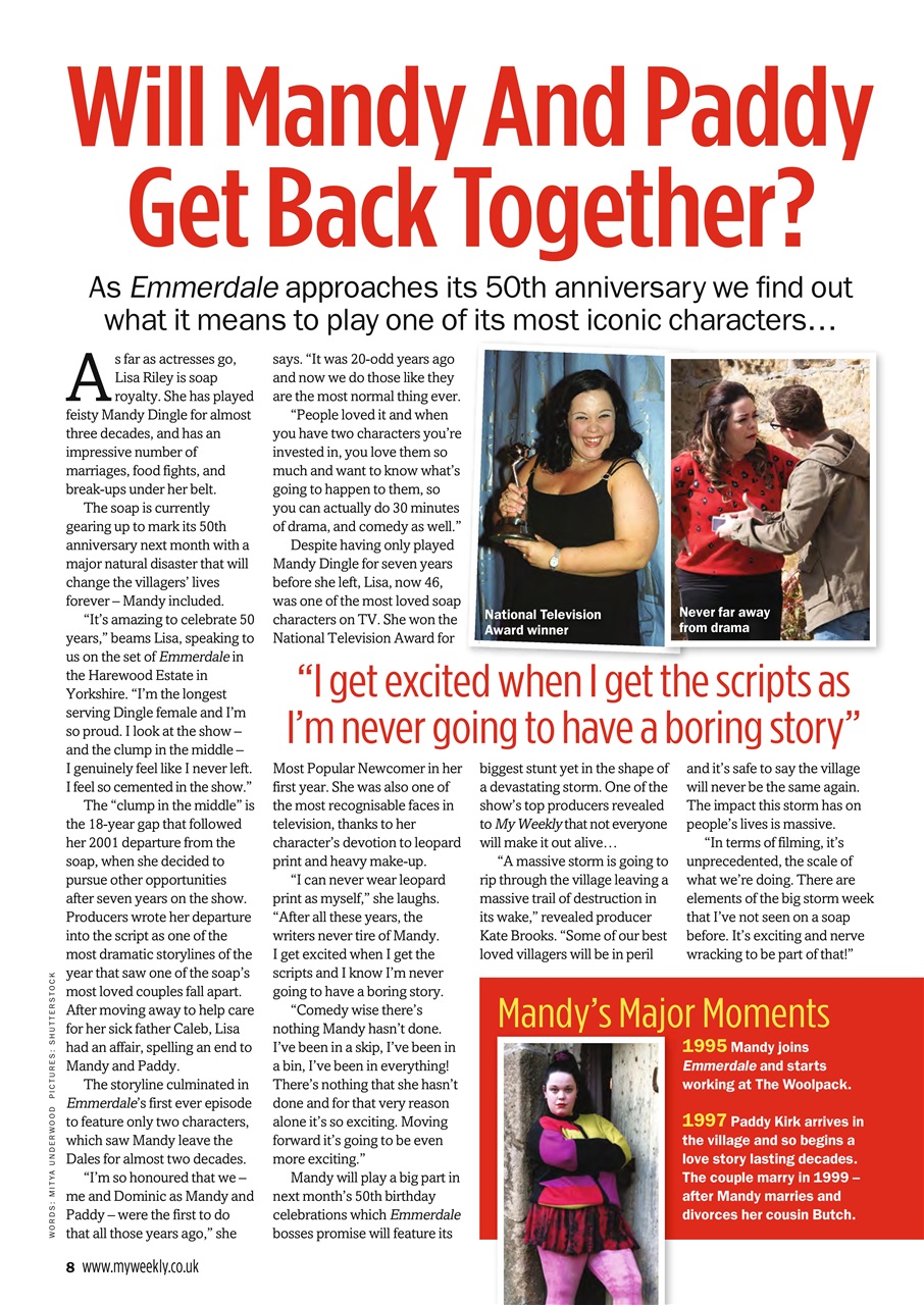 My Weekly Preview Pages