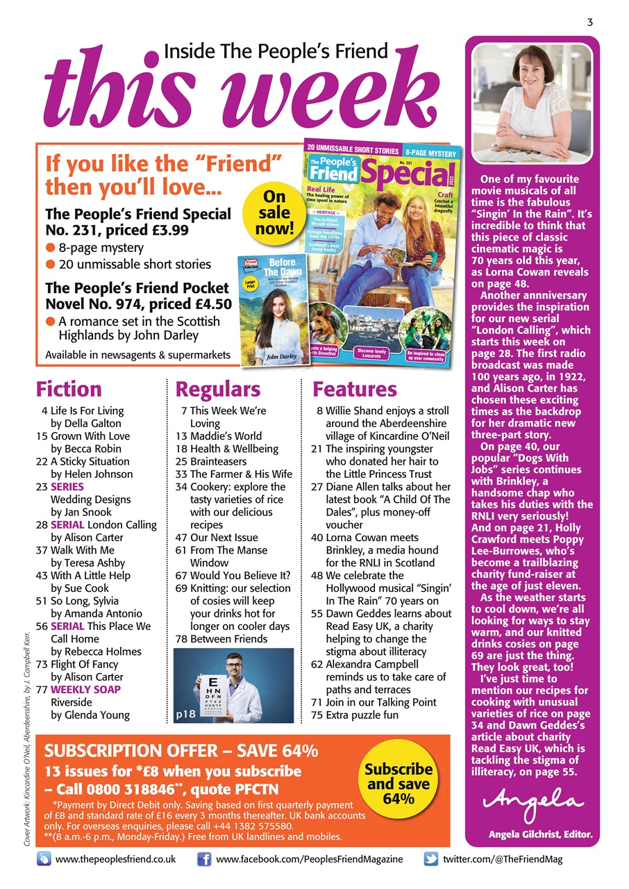 The People’s Friend Preview Pages