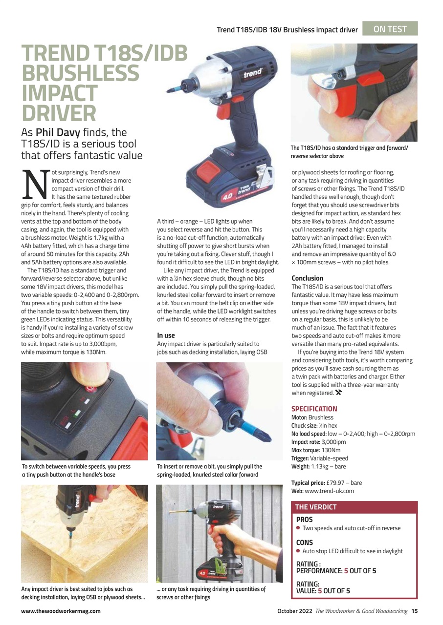 The Woodworker Magazine Preview Pages