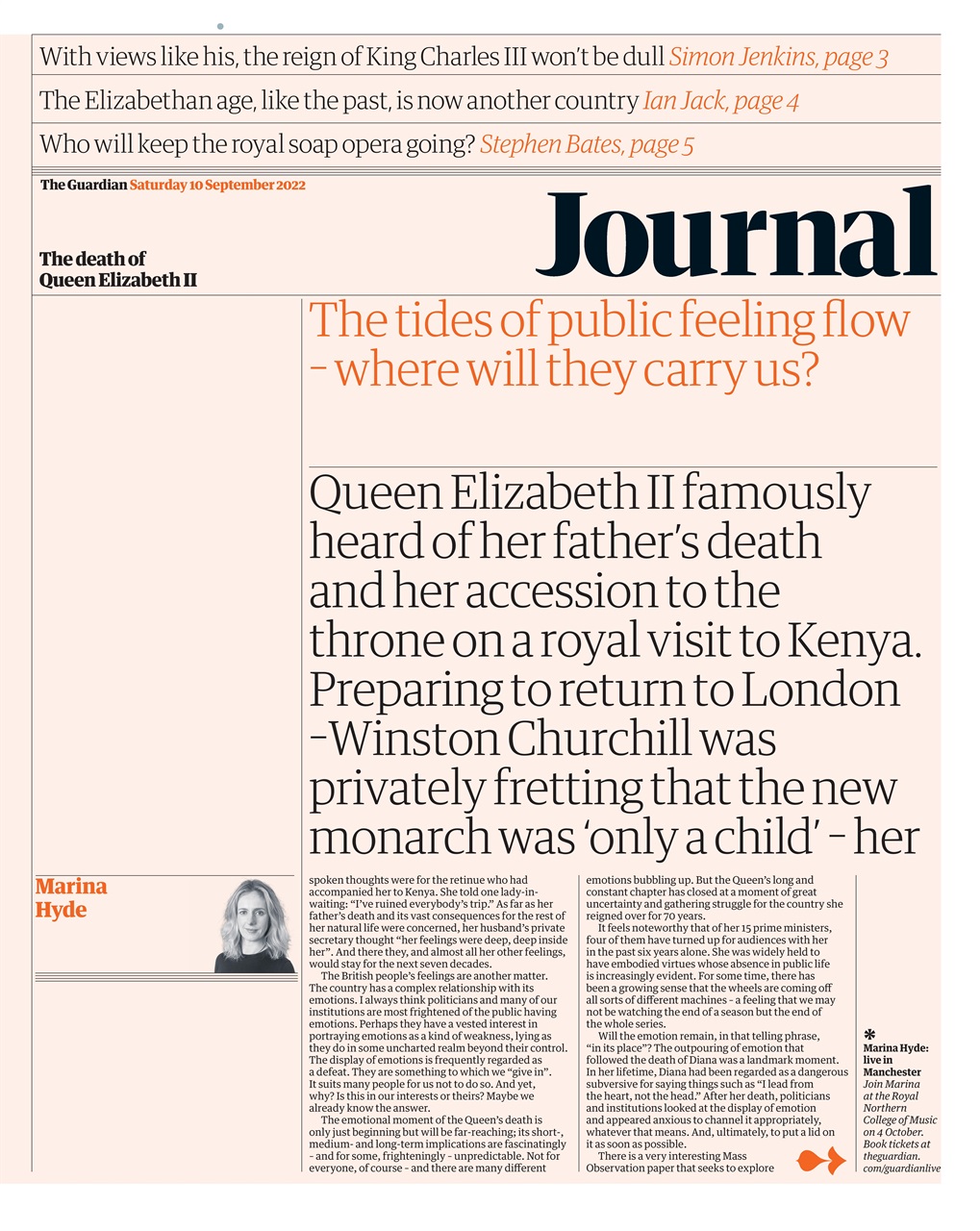 The Guardian Newspaper Preview Pages