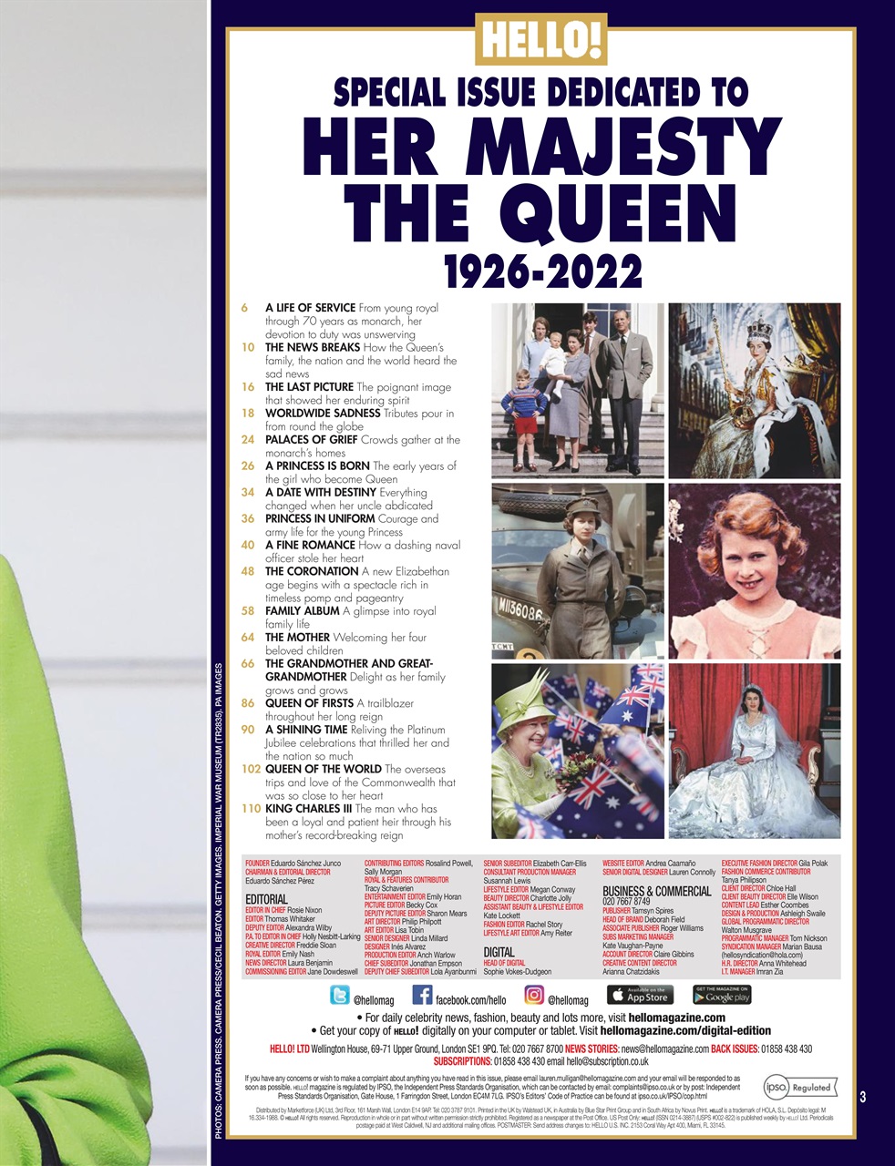 Hello! Magazine Preview Pages