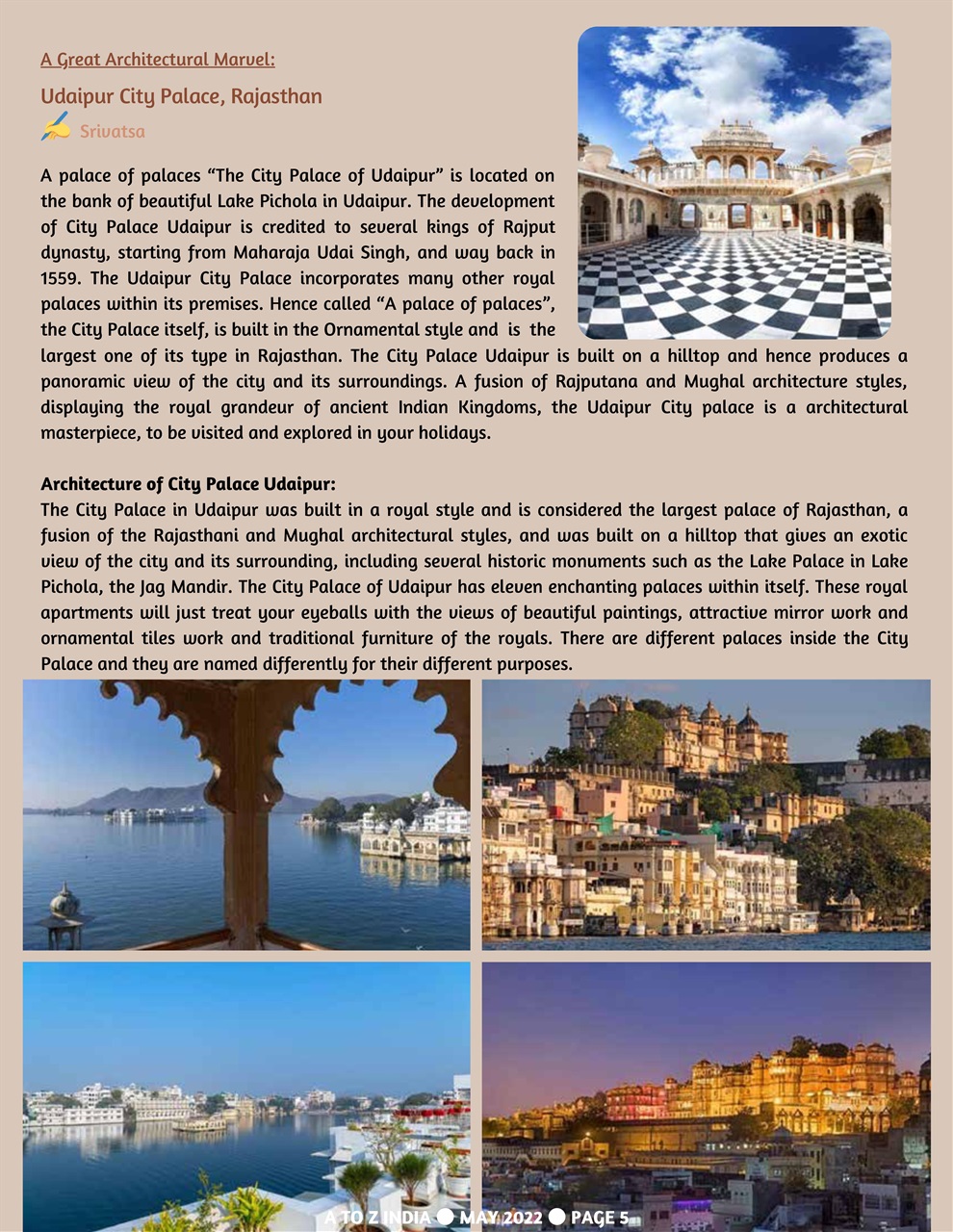 A to Z India Preview Pages