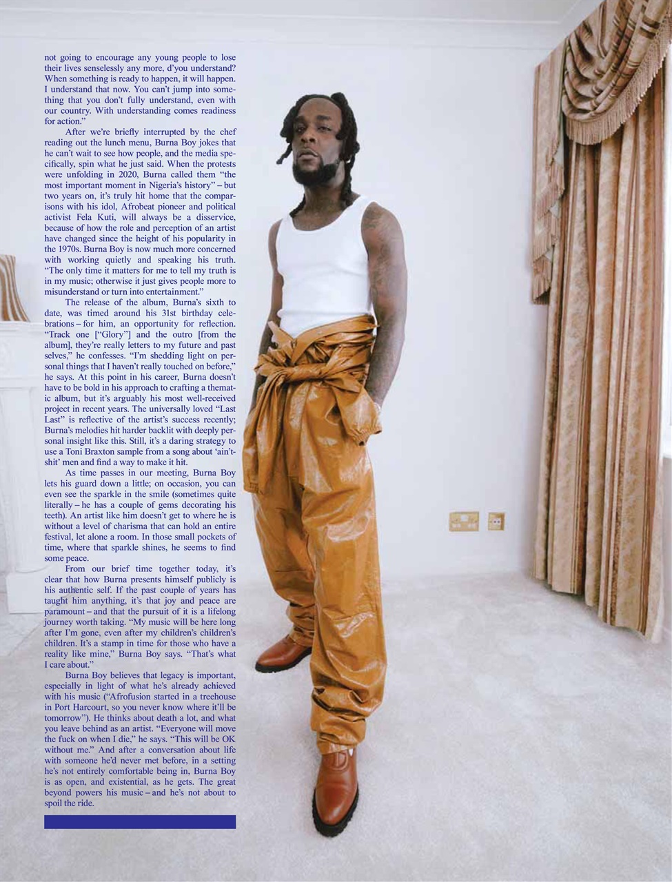 Dazed Magazine Preview Pages