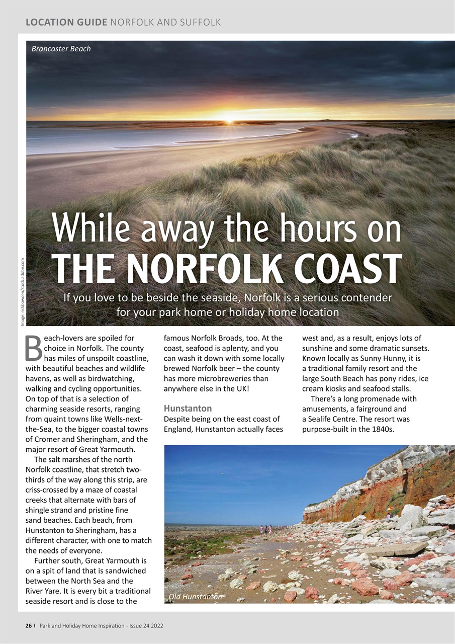 Park and Holiday Home Inspiration magazine Preview Pages