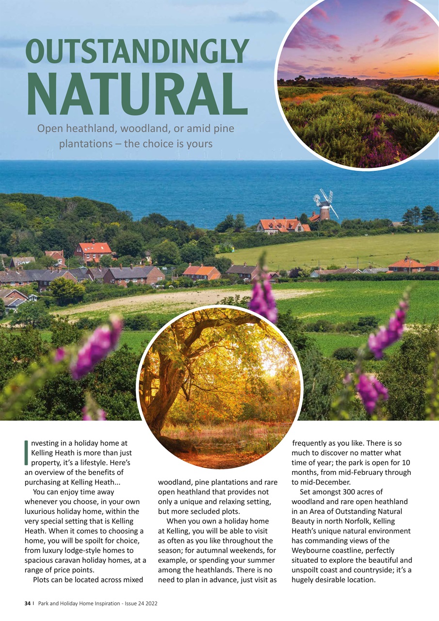 Park and Holiday Home Inspiration magazine Preview Pages