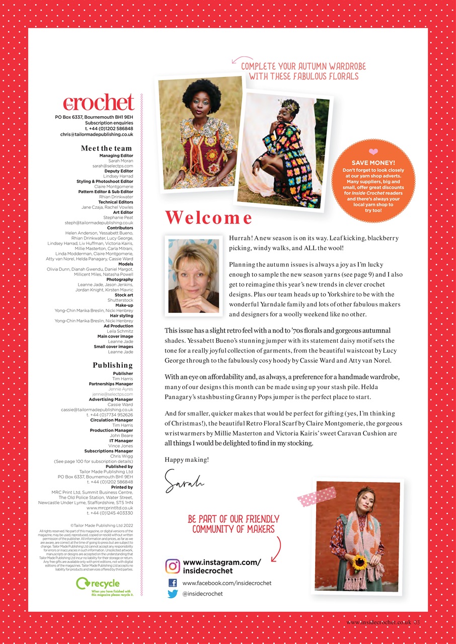 Inside Crochet Preview Pages