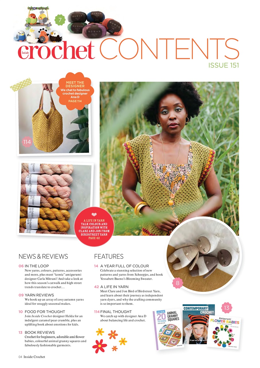 Inside Crochet Preview Pages