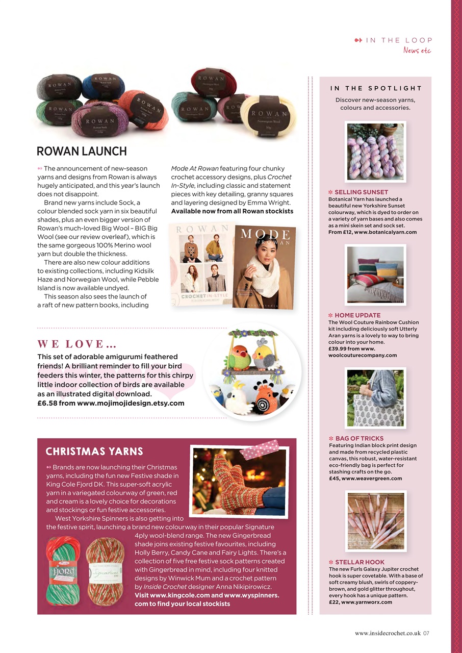Inside Crochet Preview Pages