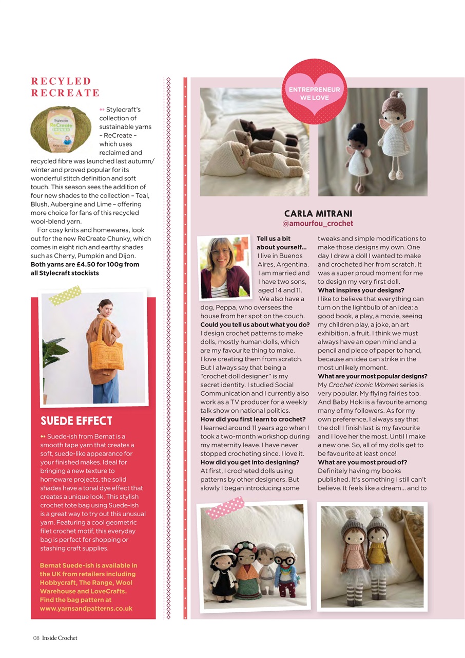 Inside Crochet Preview Pages