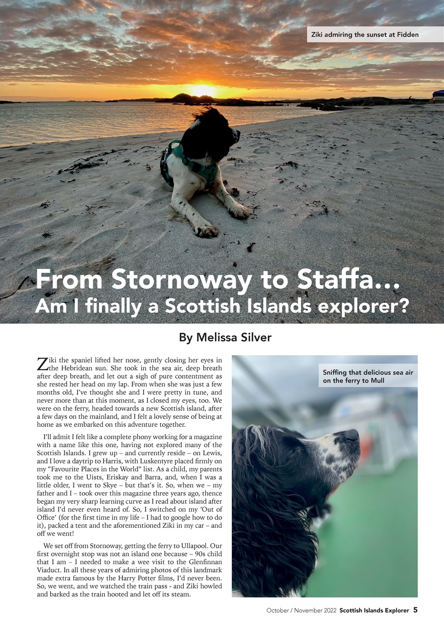 Scottish Islands Explorer Preview Pages