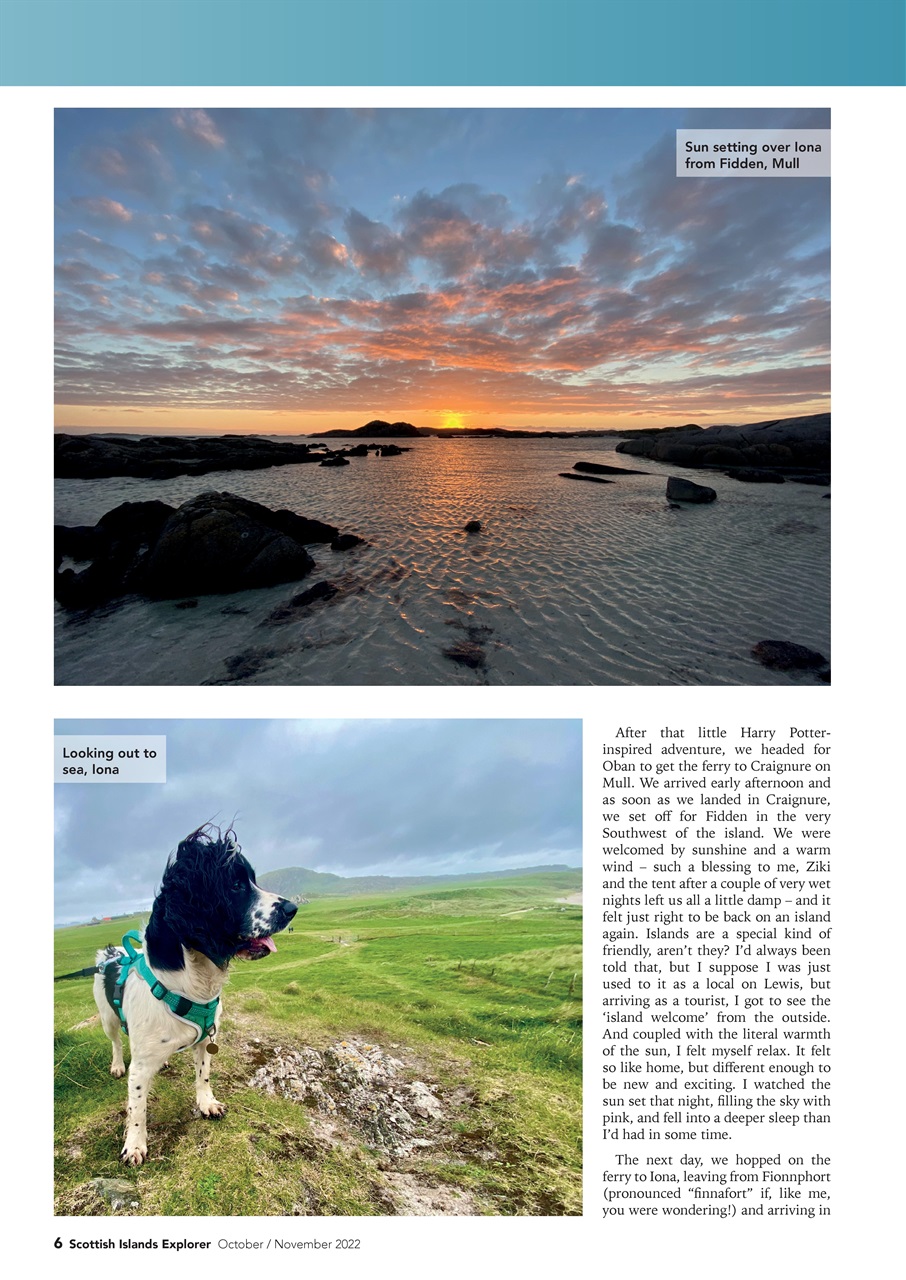 Scottish Islands Explorer Preview Pages