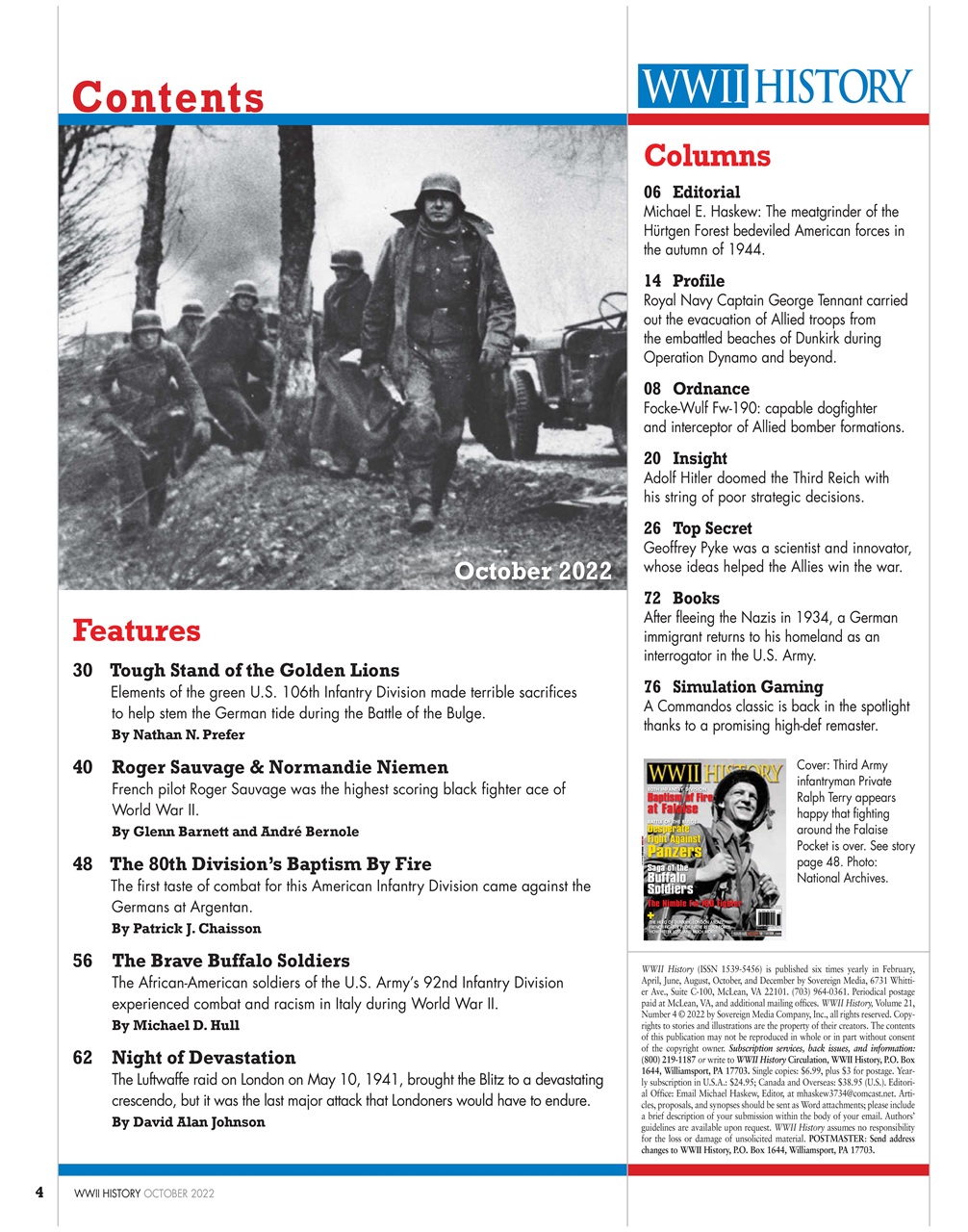 WW2 History Magazine Preview Pages