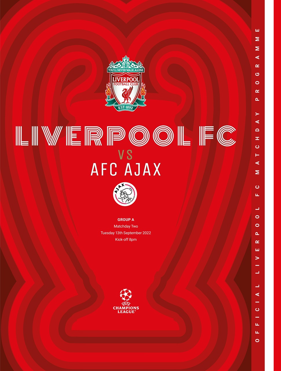 Liverpool FC Programmes Preview Pages