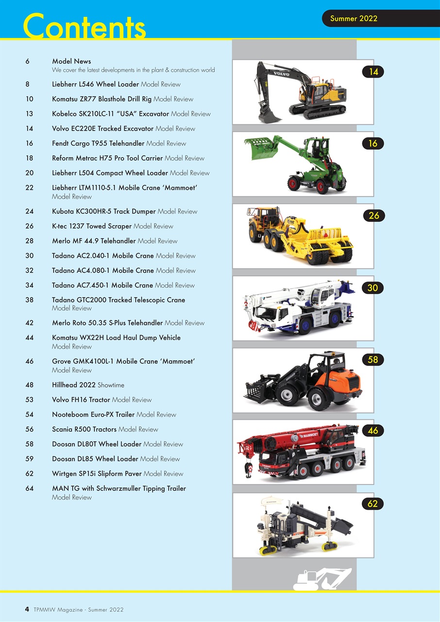 Truck, Plant & Machinery Model World Preview Pages