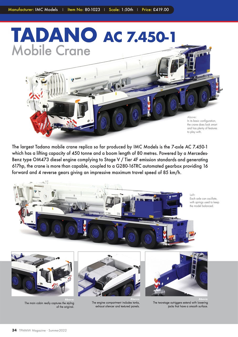 Truck, Plant & Machinery Model World Preview Pages