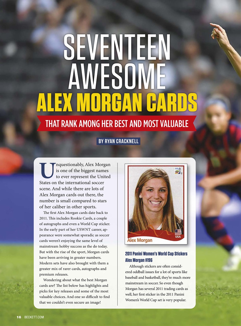Sports Card Monthly Magazine Preview Pages