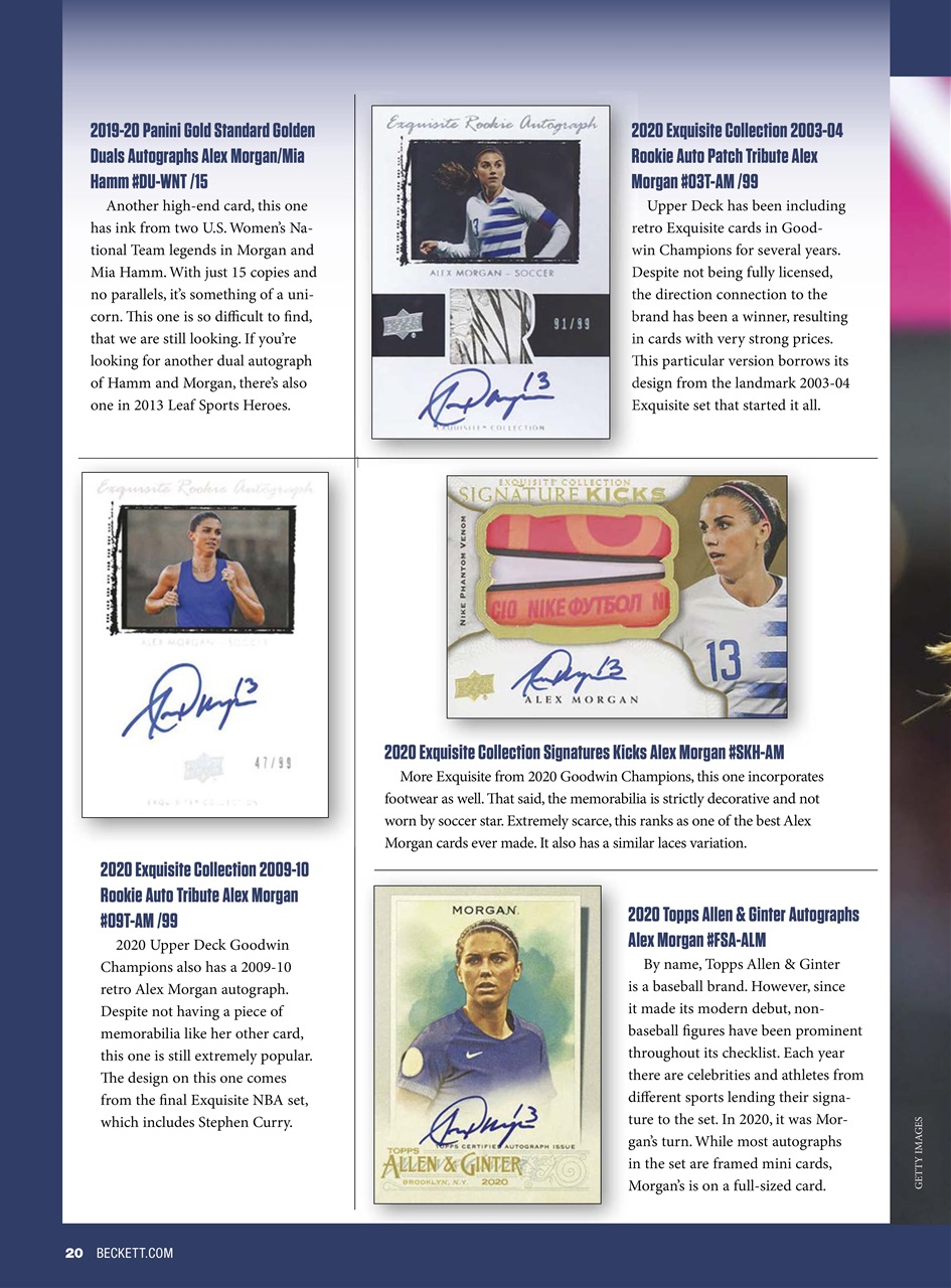 Sports Card Monthly Magazine Preview Pages