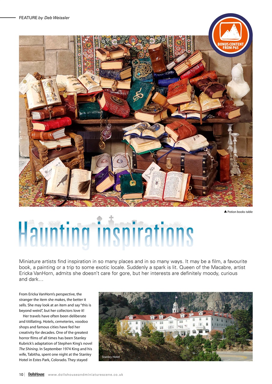 Dolls House and Miniature Scene Preview Pages