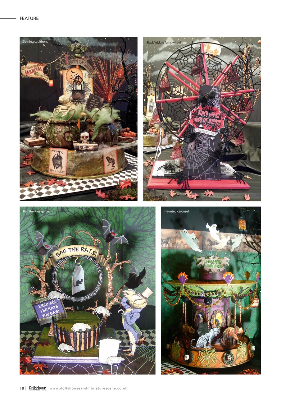 Dolls House and Miniature Scene Preview Pages