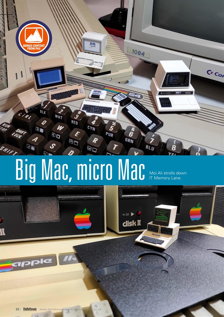 Dolls House and Miniature Scene Preview Pages