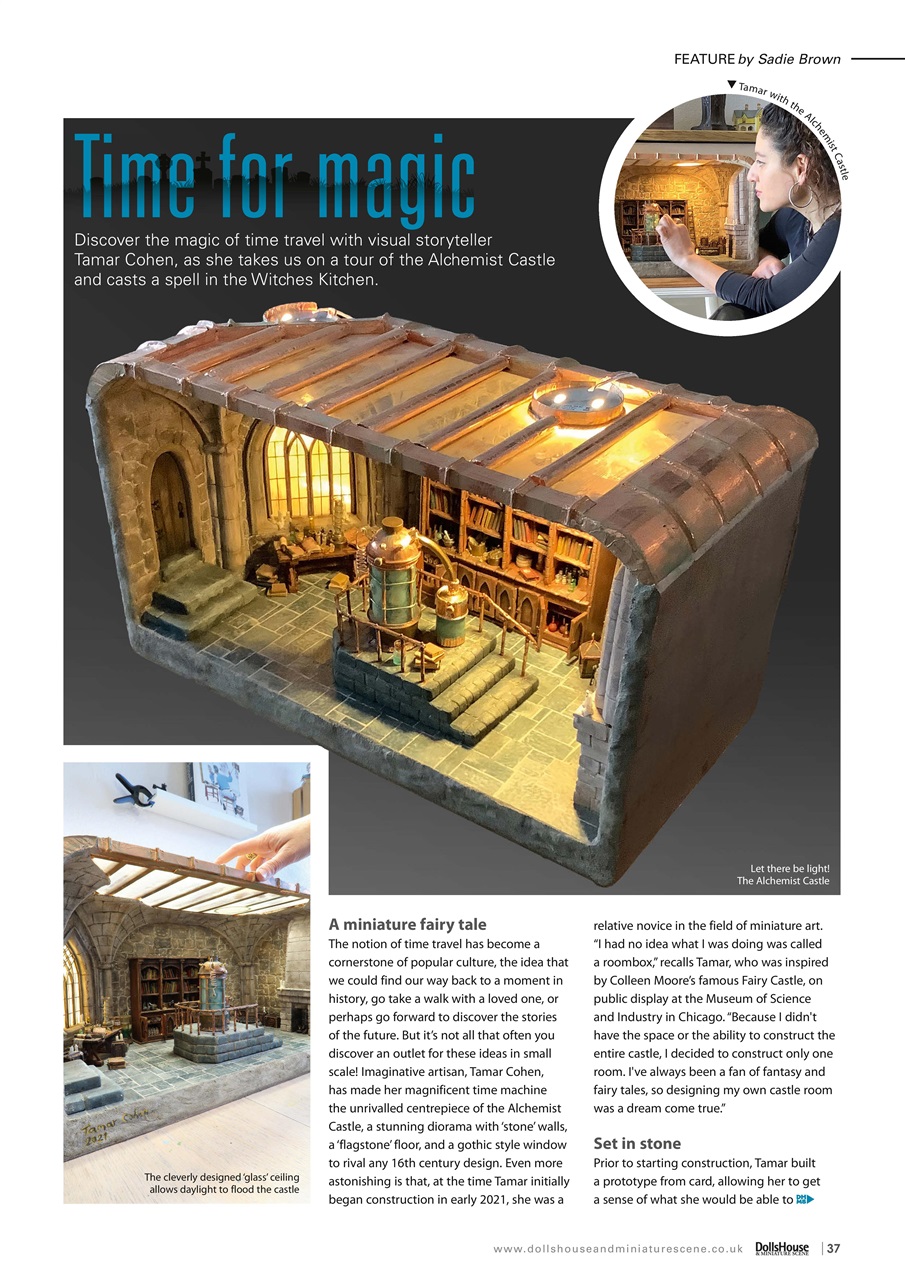 Dolls House and Miniature Scene Preview Pages