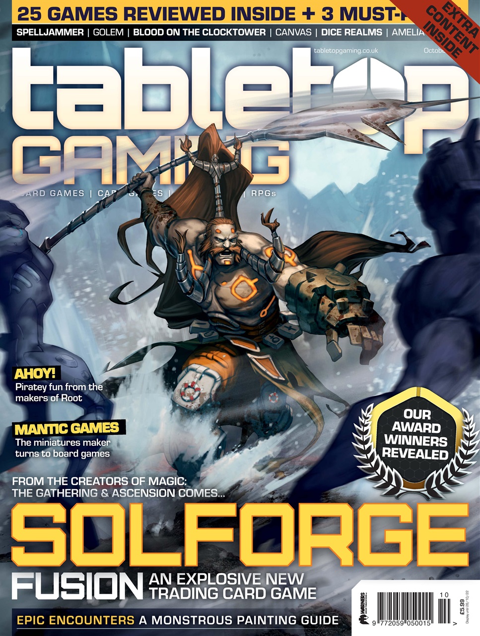 Tabletop Gaming Preview Pages