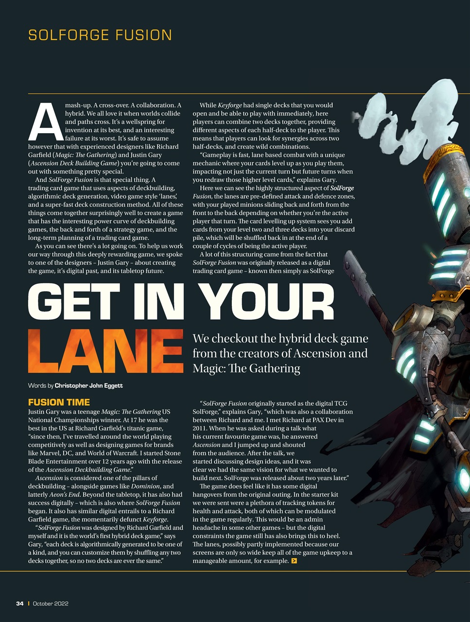 Tabletop Gaming Preview Pages