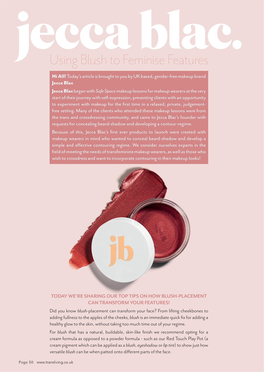 Transliving Magazine Preview Pages