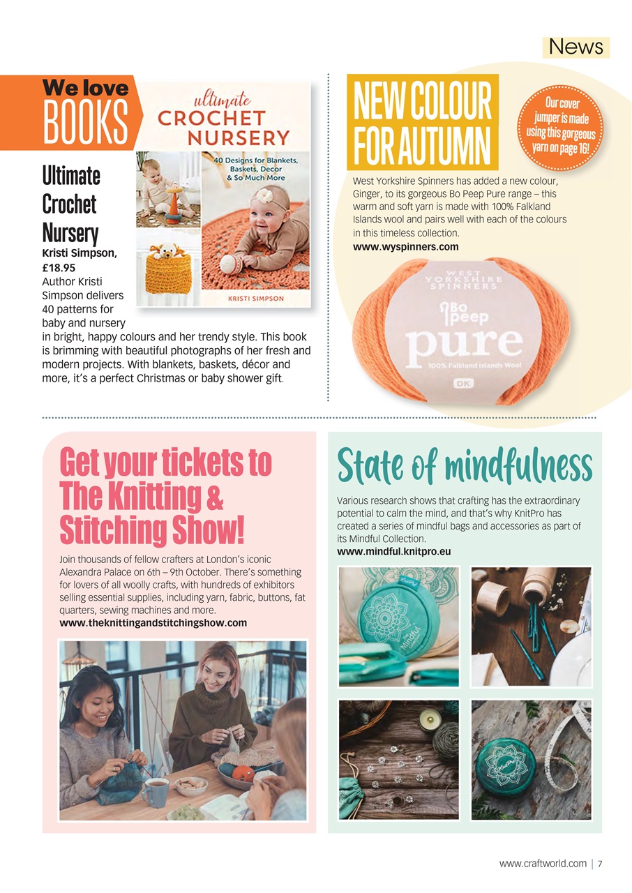 Crochet Now Magazine Preview Pages