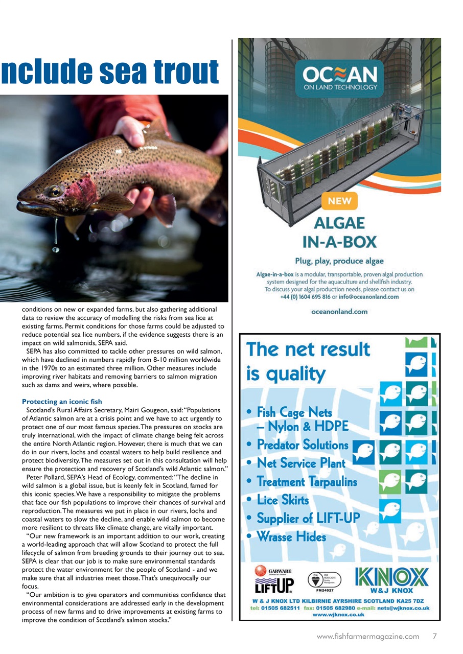 Fish Farmer Magazine Preview Pages