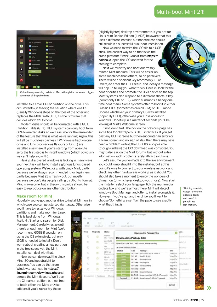 Linux Format Preview Pages
