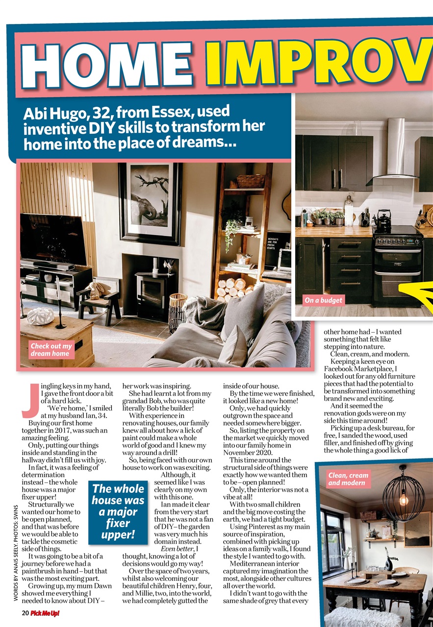 Pick Me Up Preview Pages