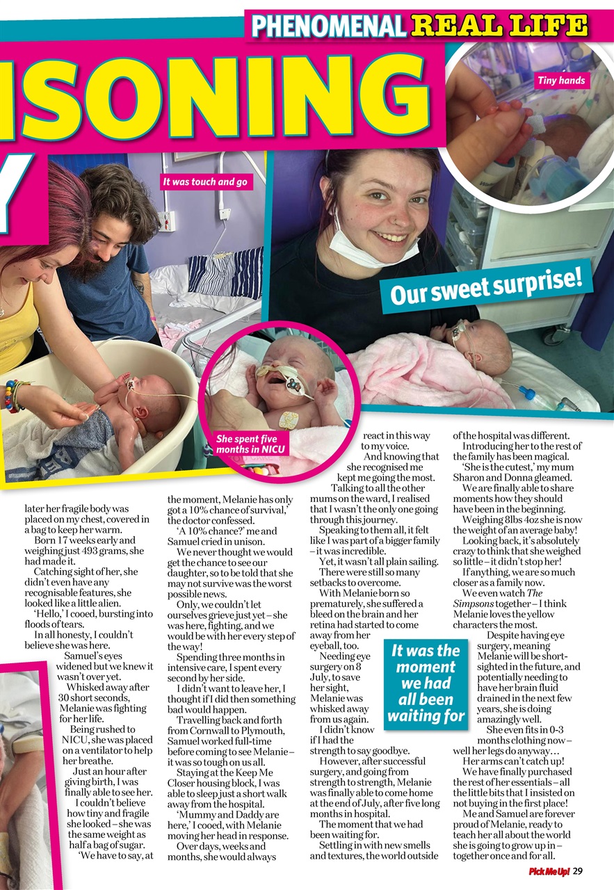 Pick Me Up Preview Pages