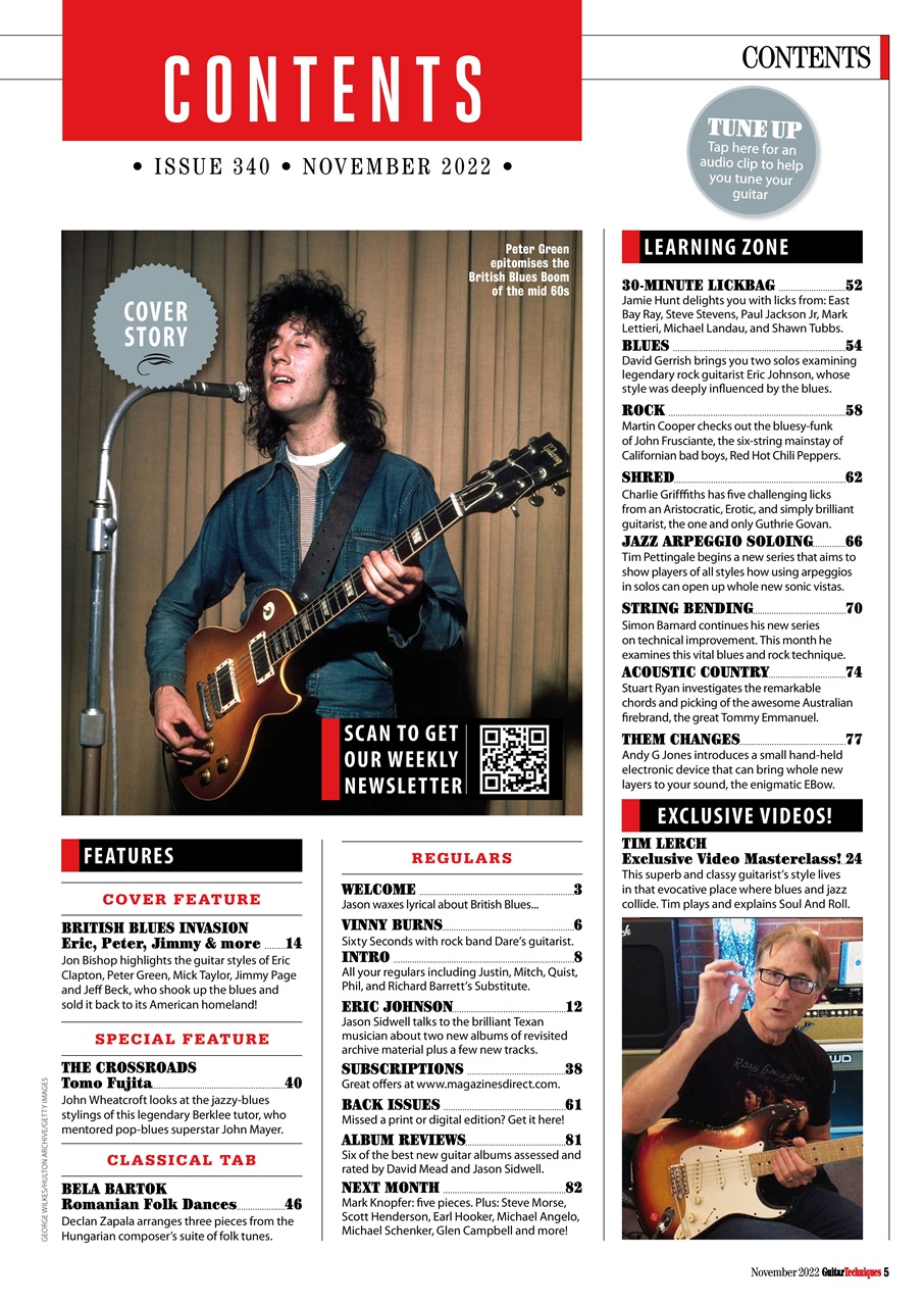 Guitar Techniques Preview Pages