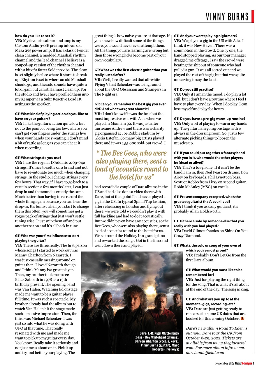 Guitar Techniques Preview Pages