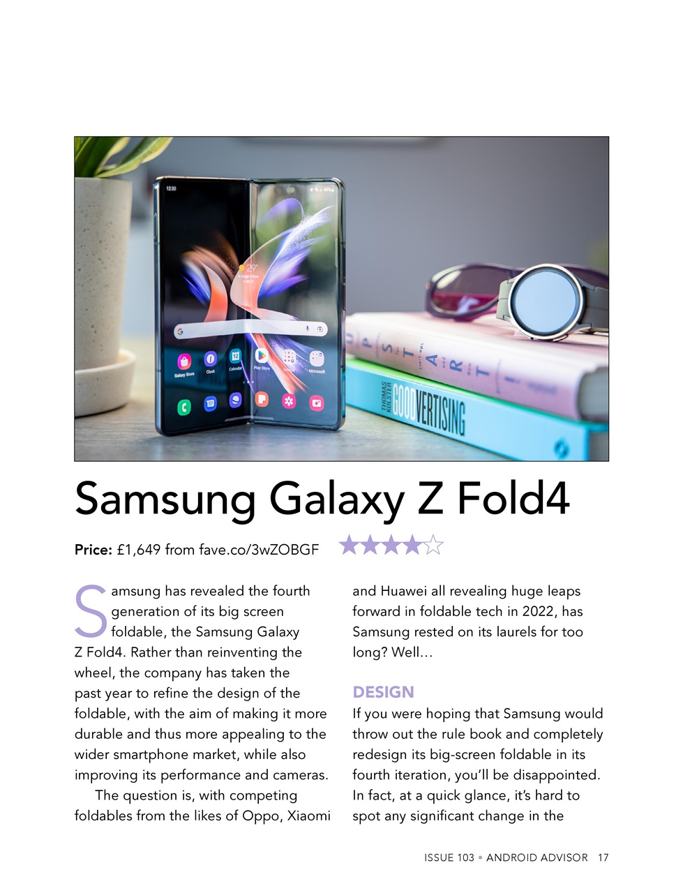 Android Advisor Preview Pages