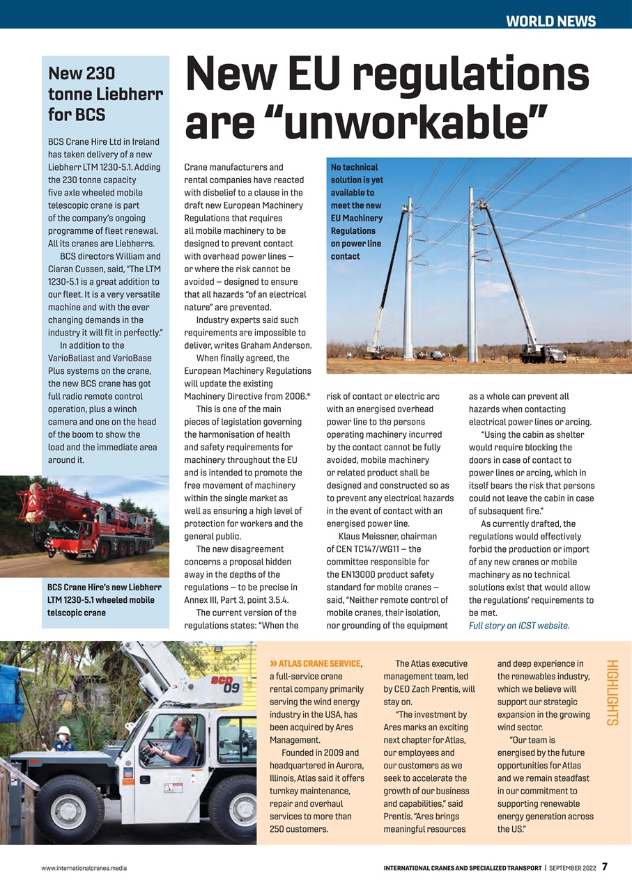 Int. Cranes and Specialized Transp Preview Pages