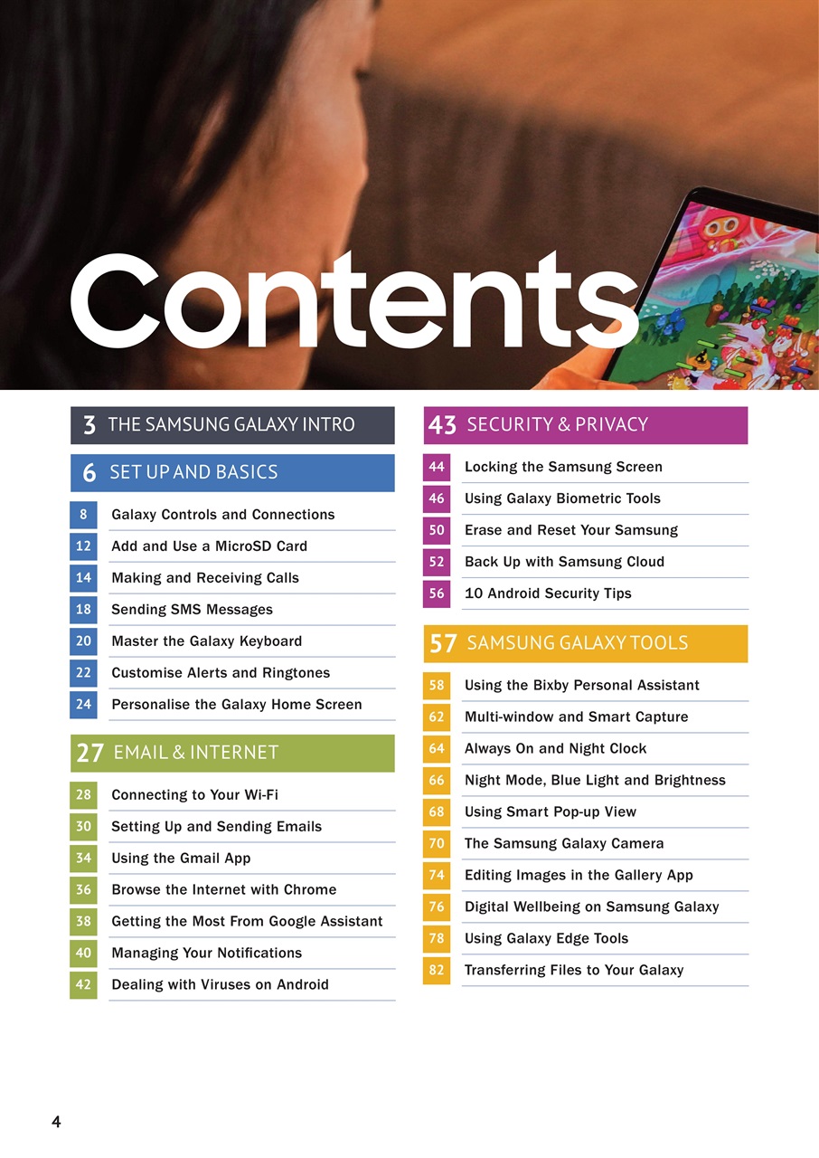 Samsung Galaxy The Complete Manual Preview Pages
