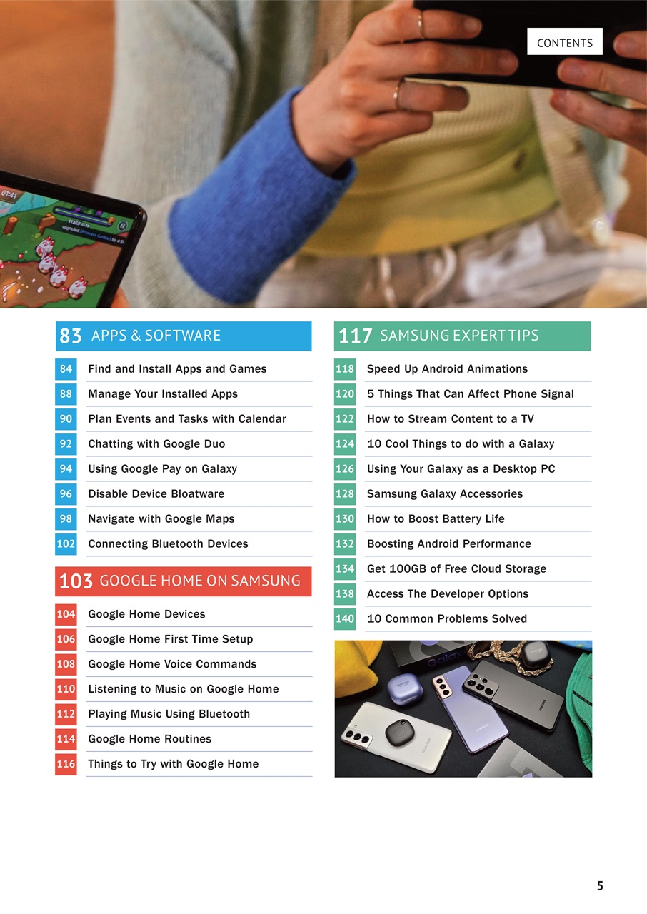 Samsung Galaxy The Complete Manual Preview Pages