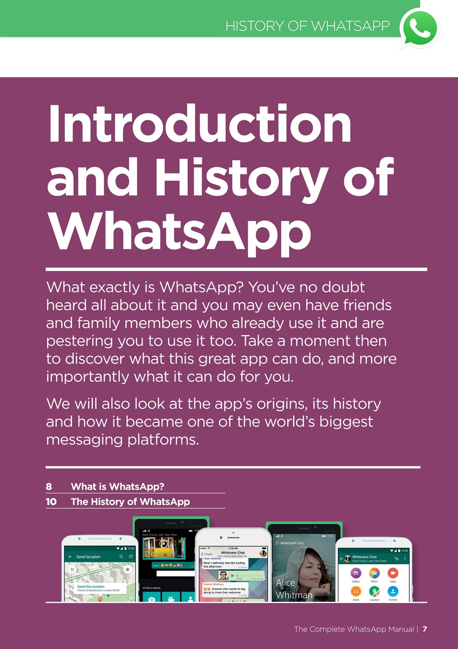 WhatsApp The Complete Manual Preview Pages