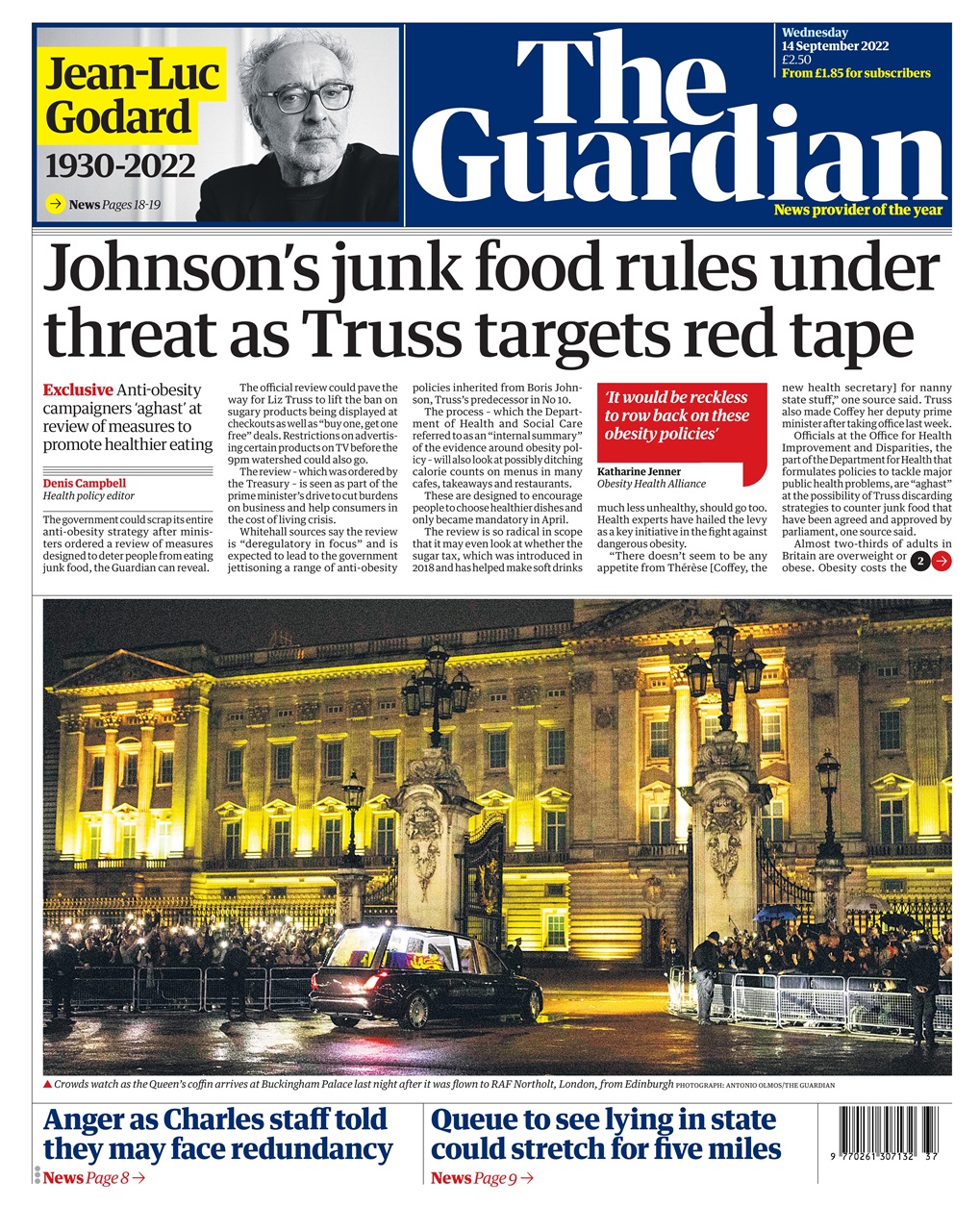 The Guardian Newspaper Preview Pages