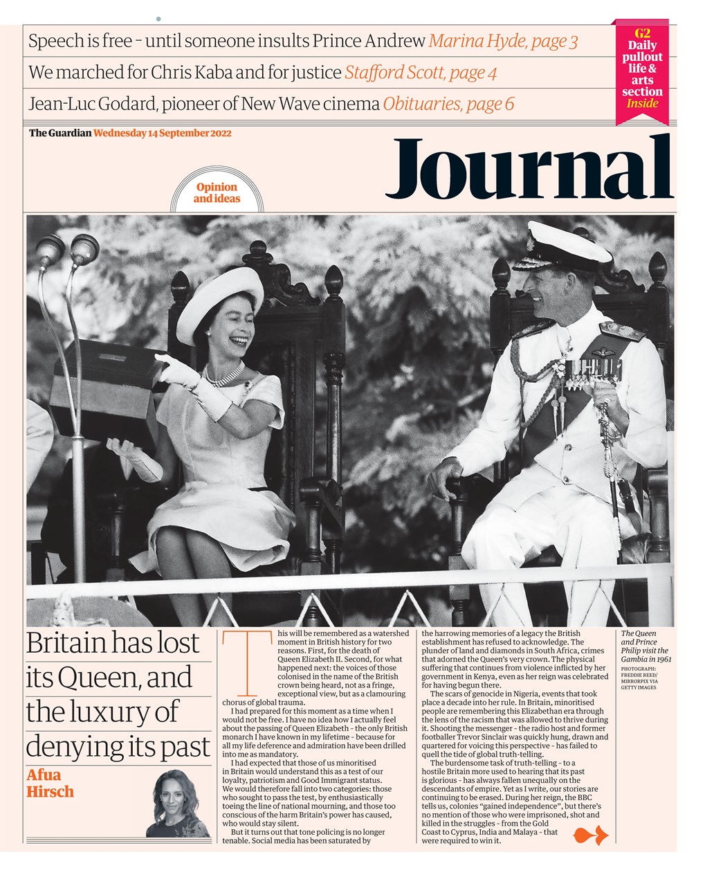 The Guardian Newspaper Preview Pages