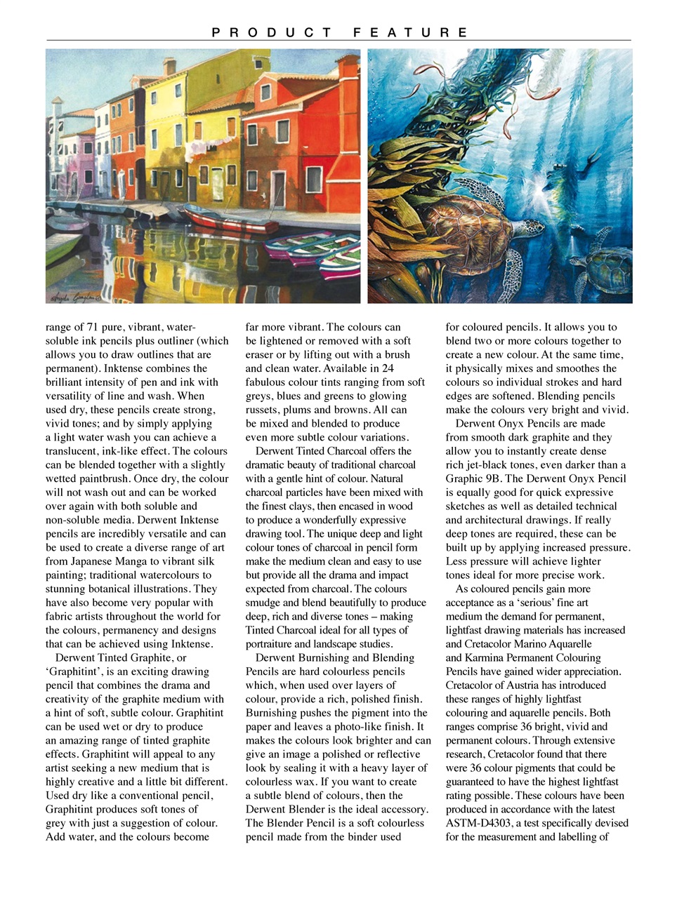 Artist's Palette Preview Pages