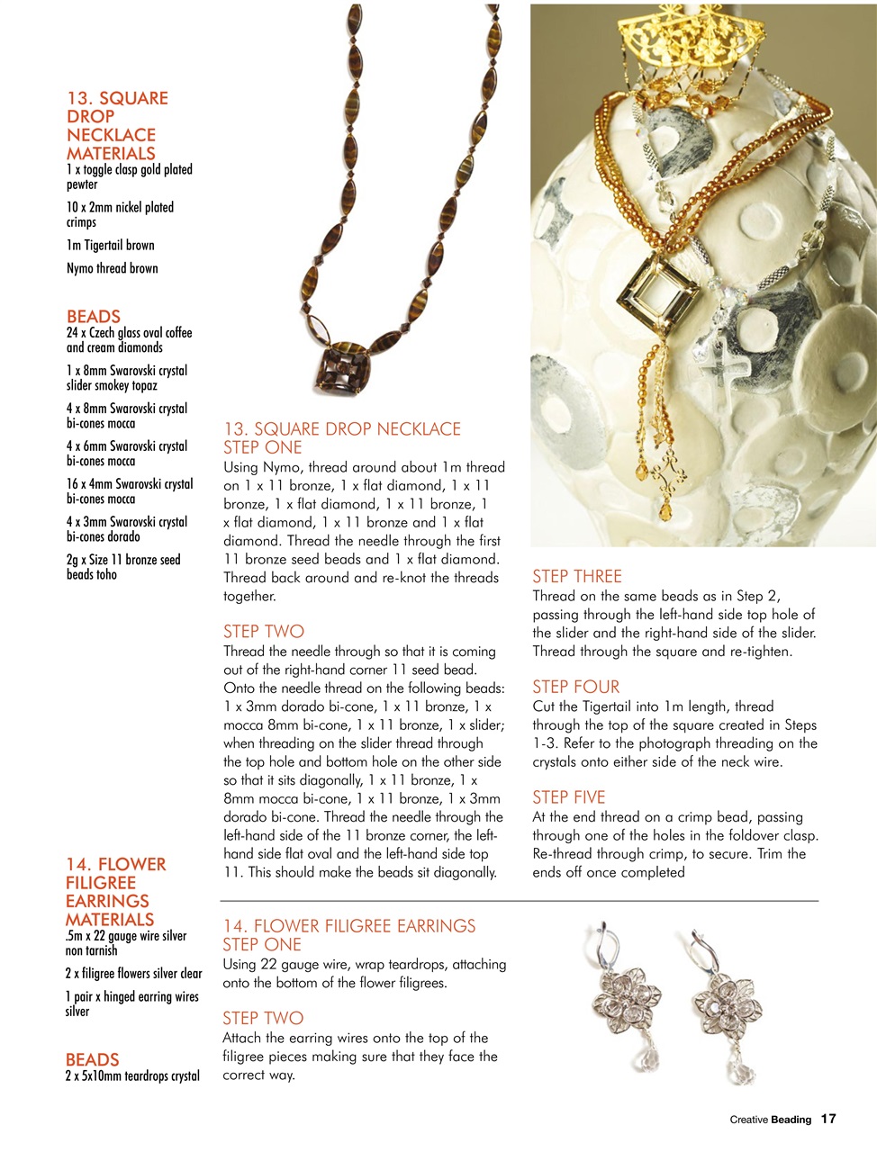 Creative Beading Preview Pages