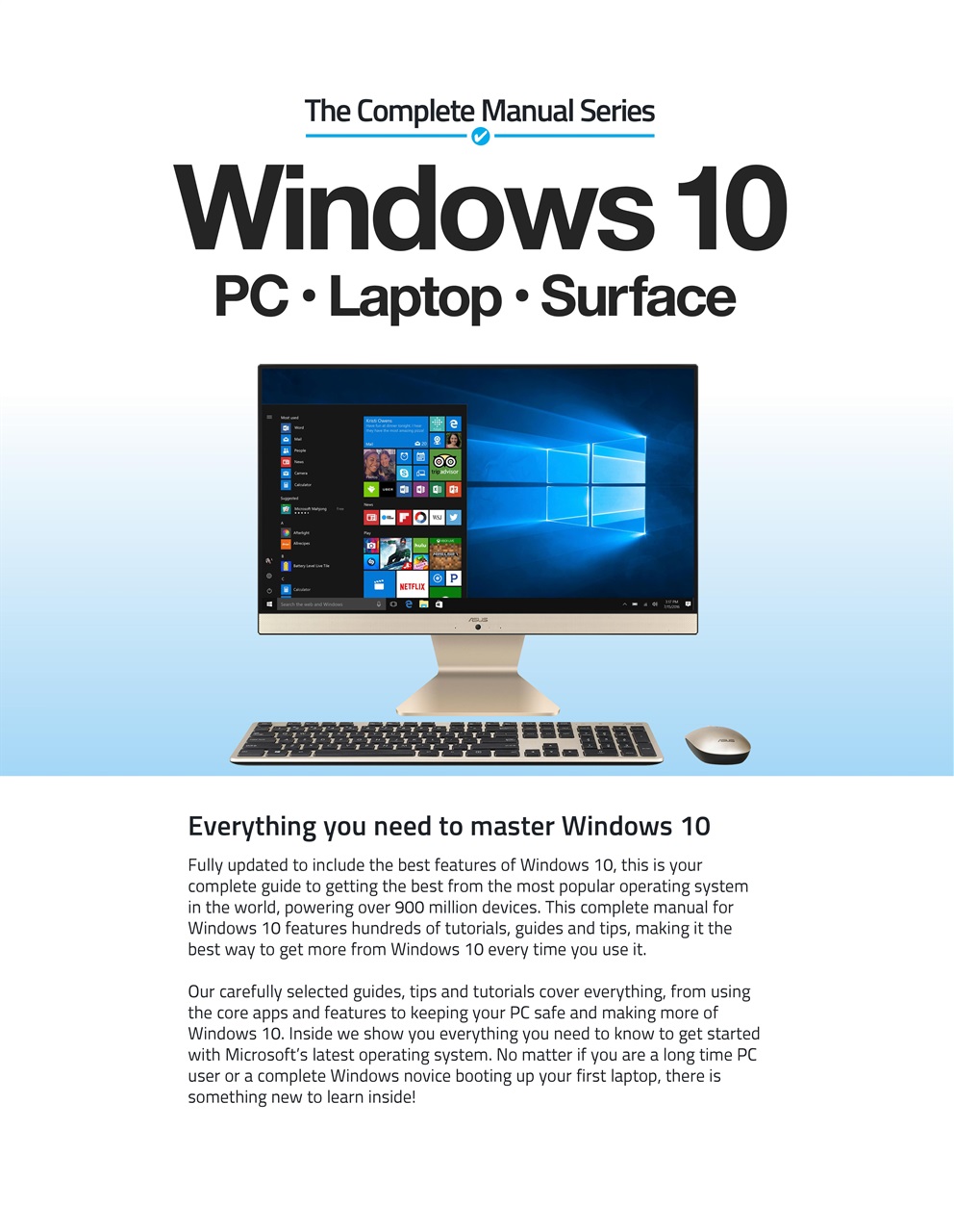 Windows 10 The Complete Manual Preview Pages